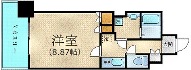 Plaz Tower Higashi Shinjuku Building - Floor Plan - ["Apartment"]