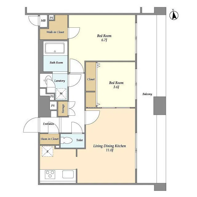 La Douceur Akihabara - Floor Plan - ["Floor plan", "Plan", "Drawing"]