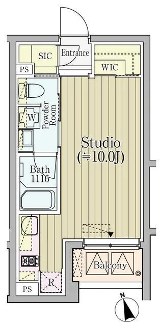 Comodo Ebisu - Floor Plan - ["Floor plan", "Text", "Plan"]