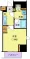 Isle Immobile Ochanomizu - Floor Plan - ["Tile Flooring", "Geraniums"] thumbnail