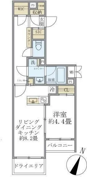 View Terrace Myogadani - Floor Plan - []
