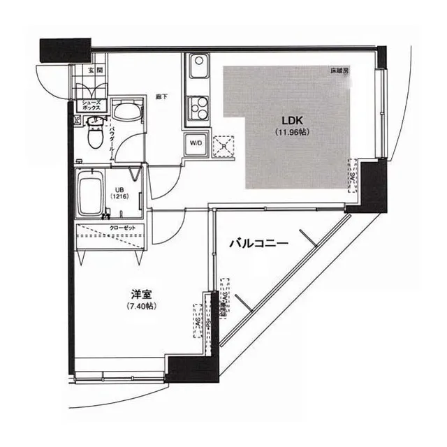 Sound Oshiage - Floor Plan - ["Floor plan", "Plan", "Diagram"]