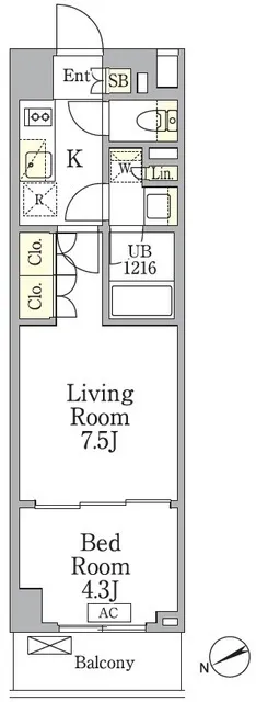 AIFLAT Magome - Floor Plan - []