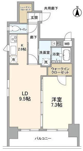 Alluge Ryogoku - Floor Plan - ["Tile Flooring", "Wood flooring"]