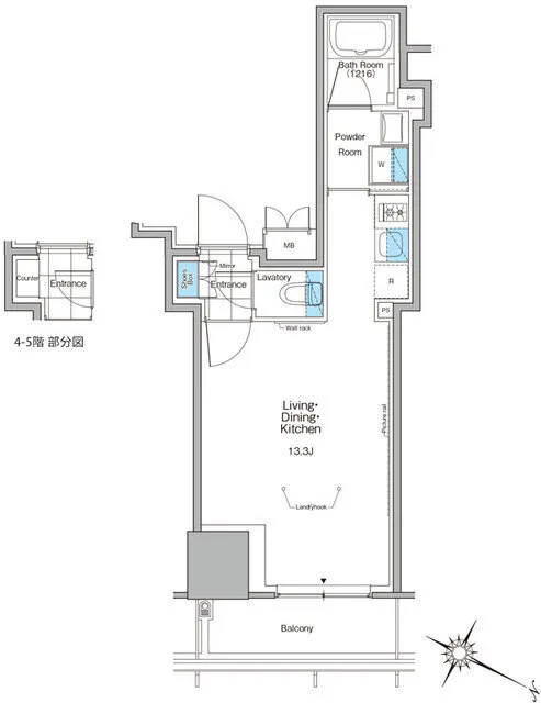 Lefon Progre Kita-Shinjuku - Floor Plan - ["Diagram"]