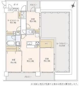 Lebenheim Yoshikawa Building 2, Room 406