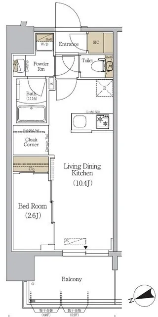 Urbanex Komagome - Floor Plan - ["Diagram", "Plan", "Floor plan"]