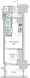 Brillia Ist Ueno Inaricho - Floor Plan - [] thumbnail