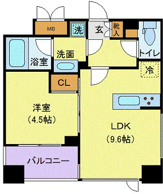 Maison Vista Shibuya Udagawa - Floor Plan - []