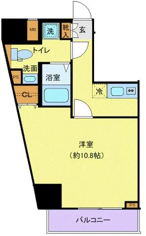Genovia Shibuya Sasazuka Sky Garden - Floor Plan - []