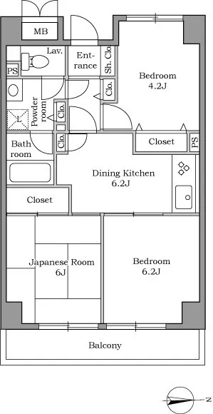 Residia Shibaura - Floor Plan - ["White", "Diagram", "Plan"]