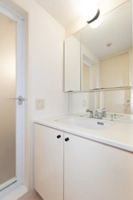 Excel Komeki(Ikegami) - Interior - ["Mirror", "Bathroom cabinet", "Tap"]