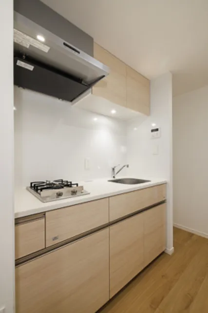 Oase Shinjuku Nishi-Ochiai Residence - Interior - ["Cabinetry", "Tap", "Countertop"]