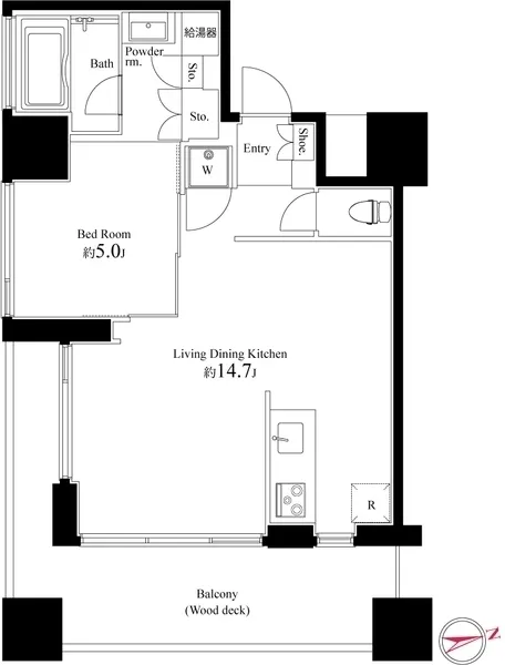Square Garden Ikebukuro - Floor Plan - ["Plan", "Floor plan", "Diagram"]