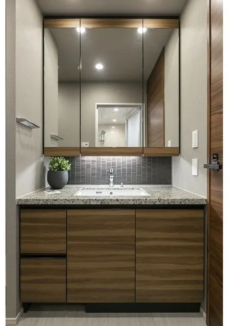 Tokyo Port City Takeshiba Residence Tower - Interior - ["Interior design", "Wood", "Cabinetry"]