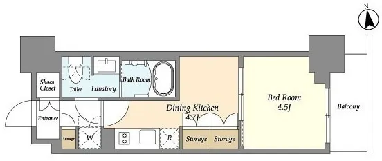 Livio Maison Asakusa Kaminarimon - Floor Plan - []