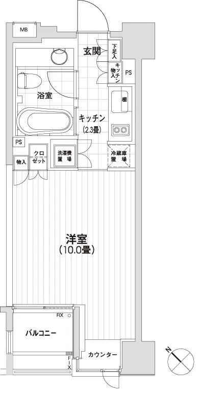 Castalia Ginza - Floor Plan - ["Rectangle", "Line", "Font"]