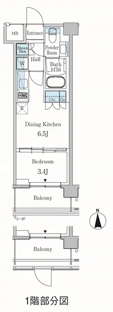 Park Axis Higashikamata - Floor Plan - ["Product", "Rectangle", "Font"]
