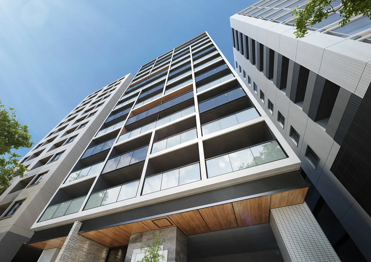 Urban Core Tsukishima - Exterior - ["Building", "Sky", "Skyscraper"]