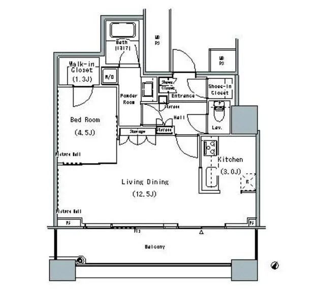 The Tokyo Towers Midtower - Floor Plan - ["Floor plan", "Diagram", "Text"]