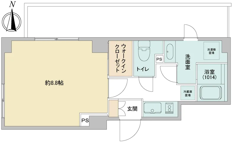 Primal Musashino - Floor Plan - ["Floor plan", "Wood flooring", "Diagram"]