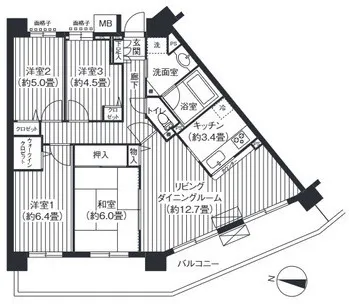 KS Sakuragawa - Floor Plan - ["Plan", "Design", "Diagram"]