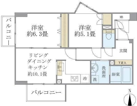 KDX Residence Suginami Honancho - Floor Plan - ["White", "Diagram", "Design"]