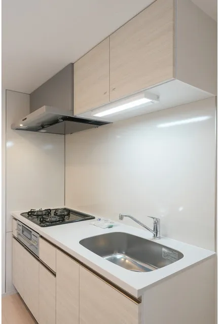 Comforia Liv Toyosu Canal - Interior - ["Silver", "Cabinetry", "Kitchen"]