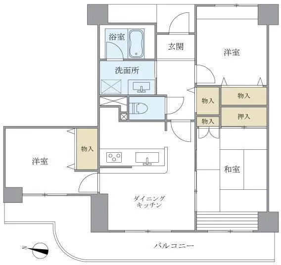 Heimrose - Floor Plan - ["White", "Diagram", "Floor plan"]
