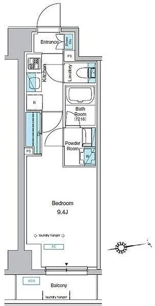 Predia Court Kita-Senju - Floor Plan - []