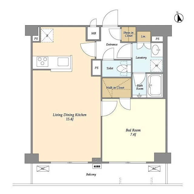 Sanheim Yukigaya Otsuka - Floor Plan - ["Line", "Plan", "Schematic"]