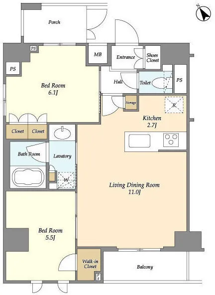 Deems Komagome - Floor Plan - ["Floor plan", "Plan", "Technical drawing"]