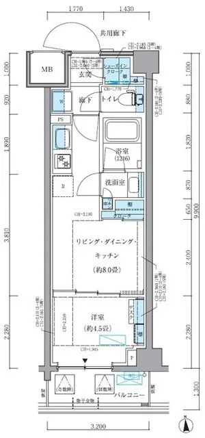 Park Axis Shinagawa Seaside - Floor Plan - ["Plan"]