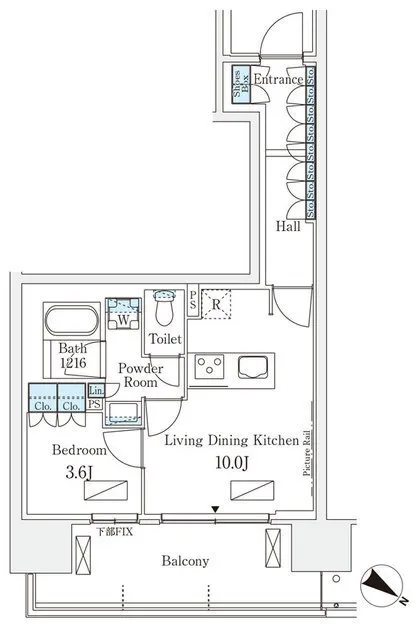 Royal Parks Ariake - Floor Plan - ["Plan", "Diagram", "Floor plan"]