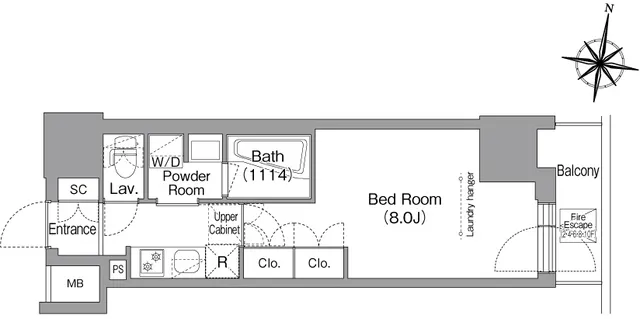 BPR Residence Minami-Shinagawa - Floor Plan - []