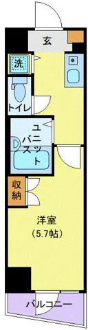 Aiferique Omori - Floor Plan - ["Apartment"]
