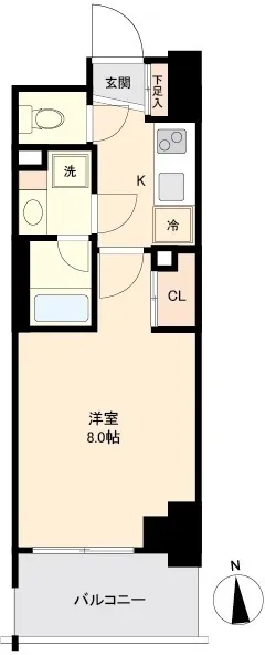 Primal Minamisuna - Floor Plan - ["Apartment"]