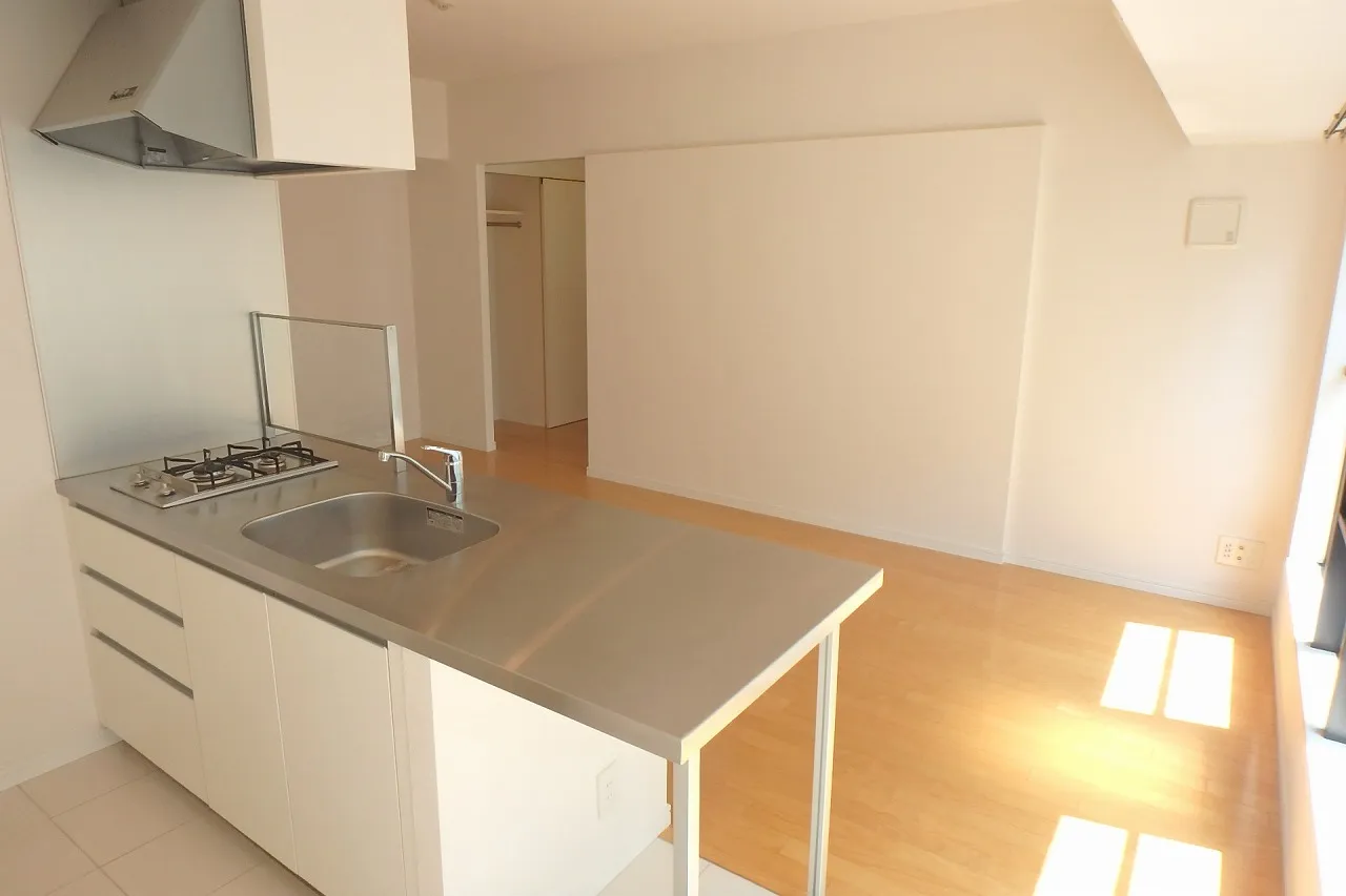 Will Terrace Kachidoki - Interior - ["Cabinetry", "Kitchen sink", "Countertop"]
