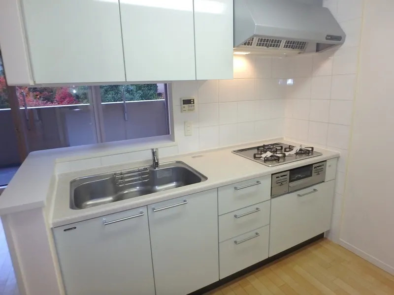 Esty Maison Toyosu Residence - Interior - ["Kitchen", "Kitchen Appliance", "Kitchen Sink"]