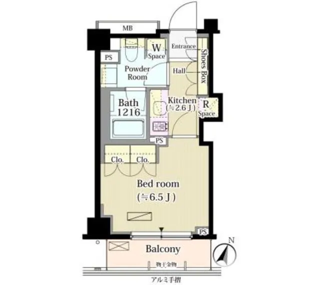 Park Axis Jiyugaoka Terrace - Floor Plan - ["Rectangle", "Parallel", "Schematic"]