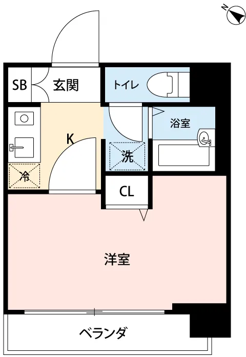 Mynavi STAY Miraie Higashi Yaesu - Floor Plan - []