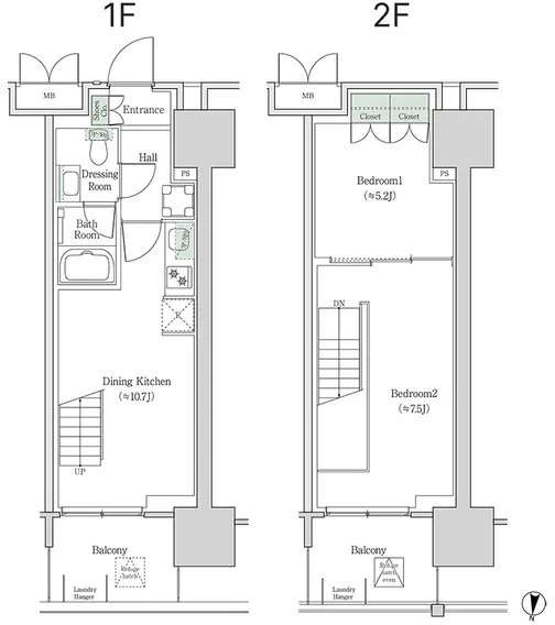 Brookside Residence Kiba - Floor Plan - ["Diagram", "Technical drawing", "Plan"]