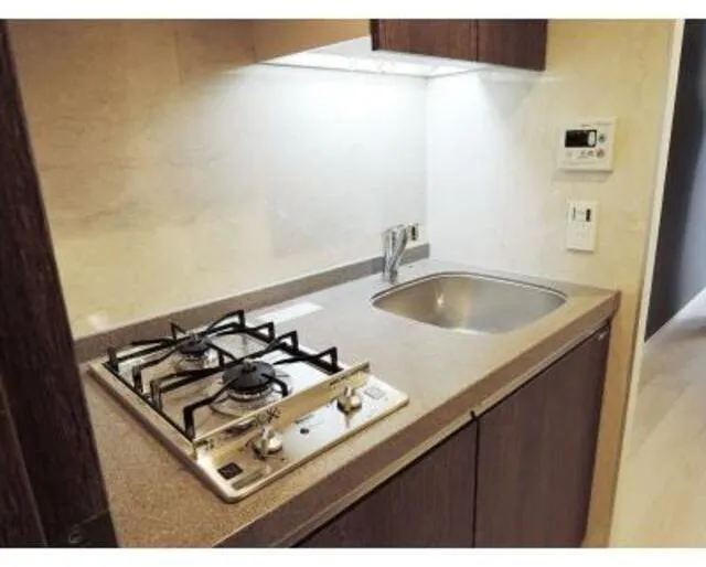 Buena Vista Yoyogi - Interior - ["Major appliance", "Kitchen", "Wood flooring"]