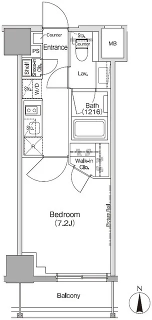 The Park Habio Sangenjaya - Floor Plan - []