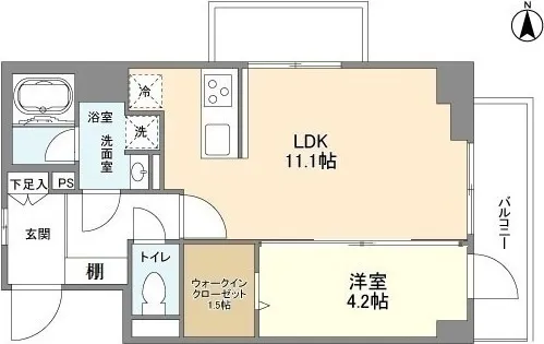 BPR Residence Otorii - Floor Plan - ["Rectangle", "Parallel", "Font"]