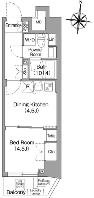 Comforia Liv Kiba East II - Floor Plan - []