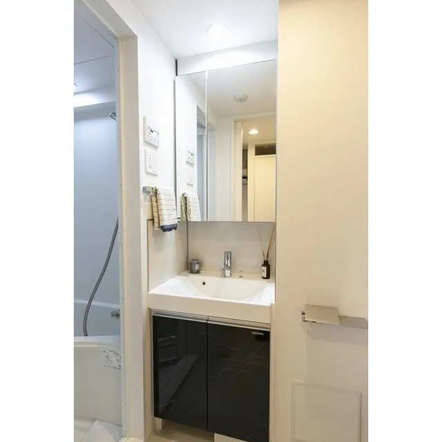 Comforia Sakura Josui - Interior - ["Mirror", "Tap", "Sink"]