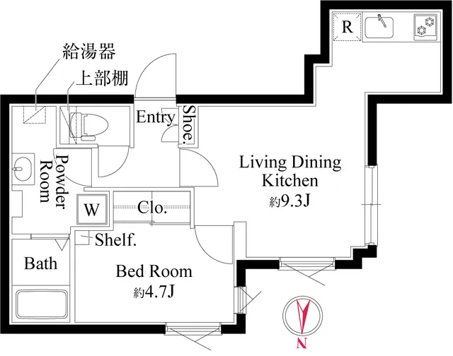 Grand Paseo Nakameguro II - Floor Plan - ["White", "Diagram", "Plan"]