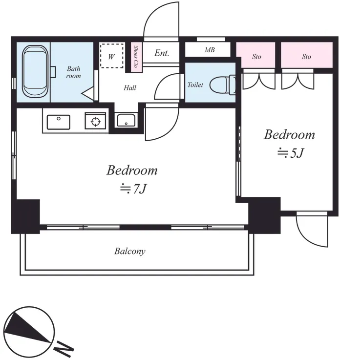 Hishiwa Palace Bunkyo Minami - Floor Plan - ["Diagram", "Floor plan", "Plan"]