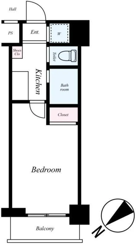 Sky Court Spacie Ikebukuro - Floor Plan - ["Floor", "Tile Flooring"]
